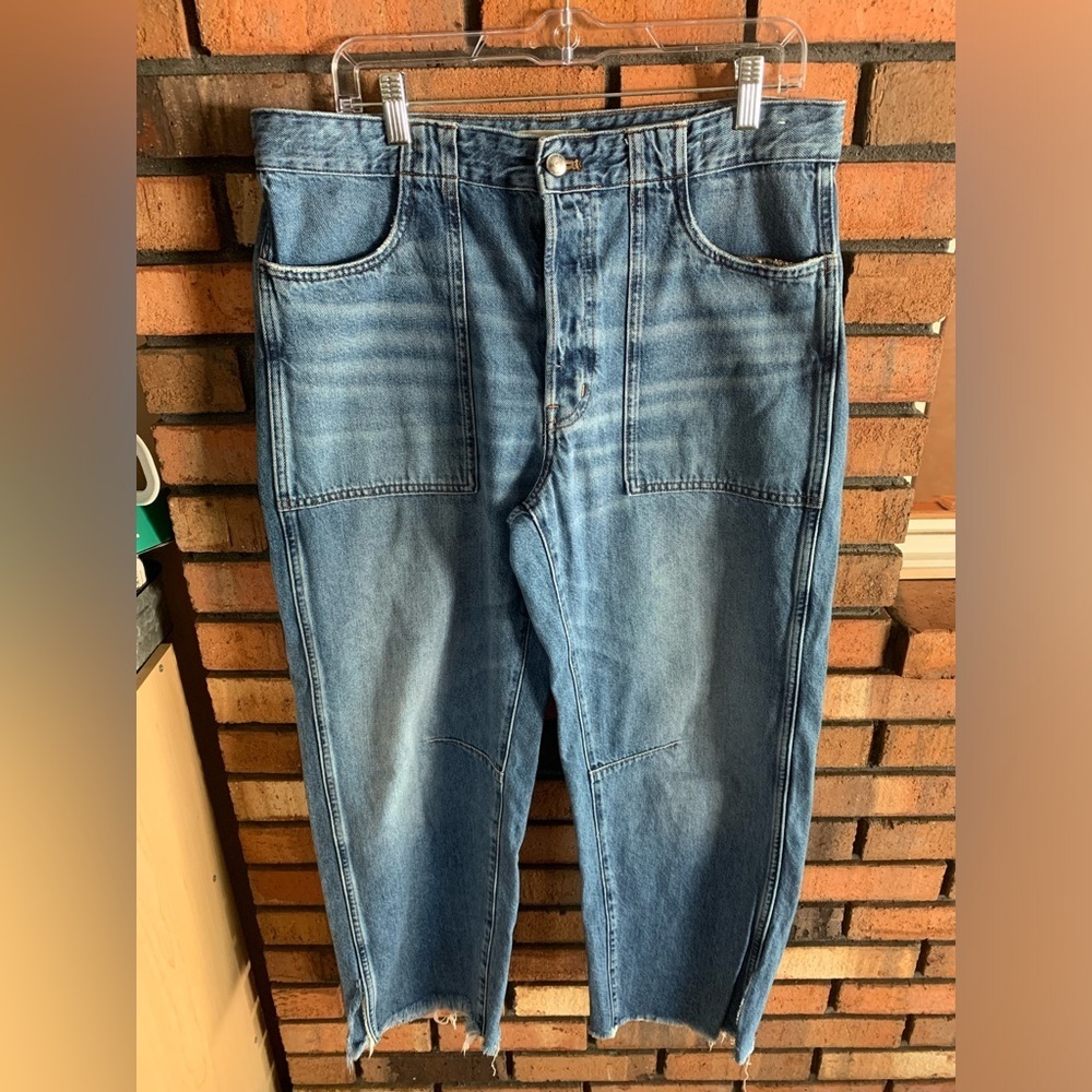 Madewell The Darted Barrel Leg Jean